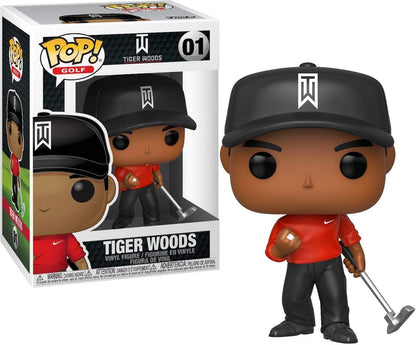 Funko Pop! Golf: Tiger Woods (Red Shirt