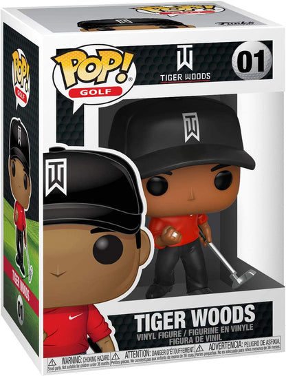 Funko Pop! Golf: Tiger Woods (Red Shirt