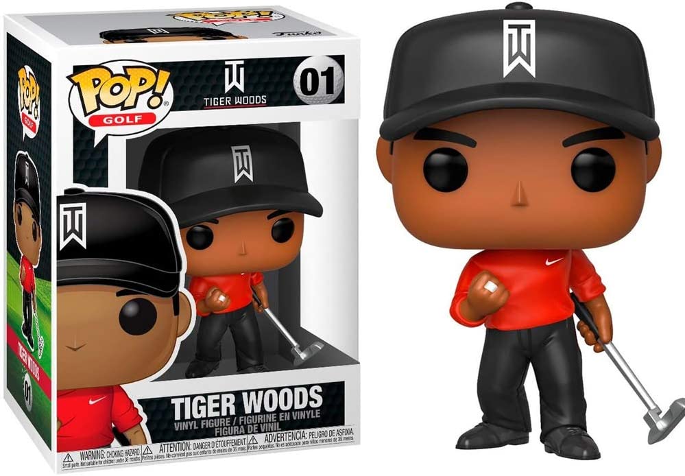 Funko Pop! Golf: Tiger Woods (Red Shirt
