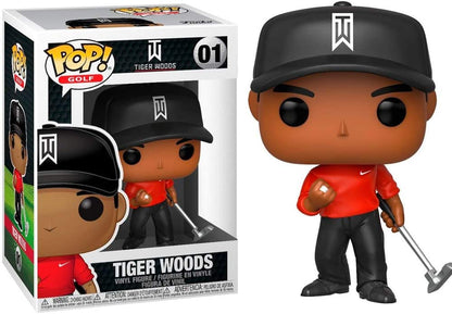 Funko Pop! Golf: Tiger Woods (Red Shirt