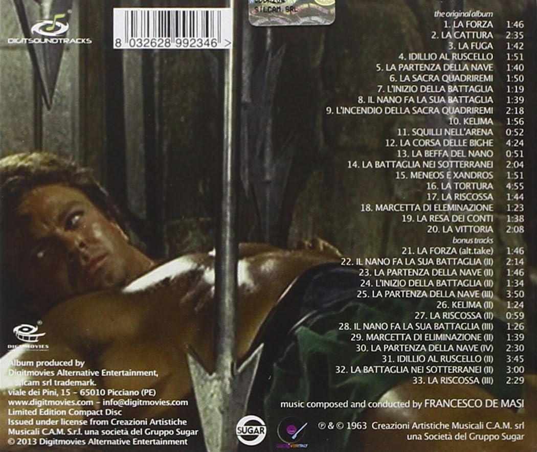 MacIste, L'Eroe Più Grande Del Mondo Goliath and the Sins of Babylon Soundtrack