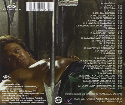 MacIste, L'Eroe Più Grande Del Mondo Goliath and the Sins of Babylon Soundtrack