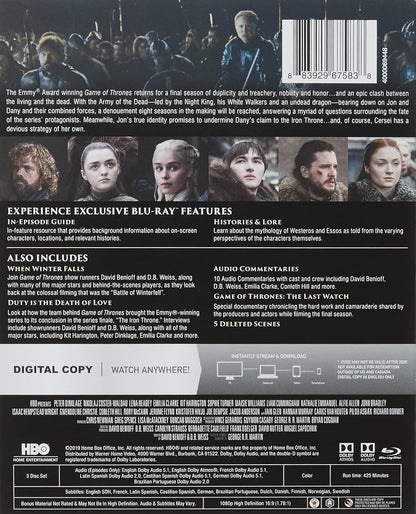 Game of Thrones: The Complete Eighth Season