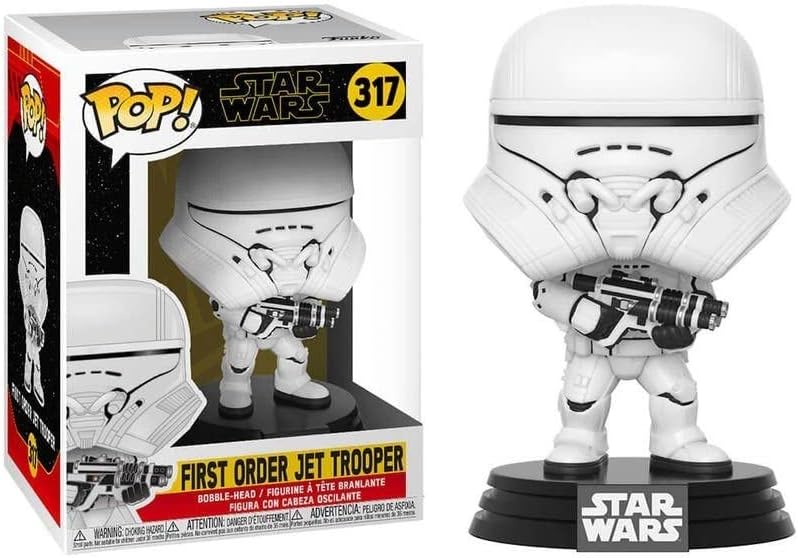 Funko POP! Star Wars: Rise Of Skywalker - Bruges Rocket - Jet Trooper - Star Wars Episode 9 - Collectable Vinyl Figure - Gift Idea - Official Merchandise - Toys for Kids & Adults - Movies Fans