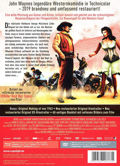 McLintock - 2-Disc Limited Collector’s Edition im Mediabook (Blu-ray + DVD)