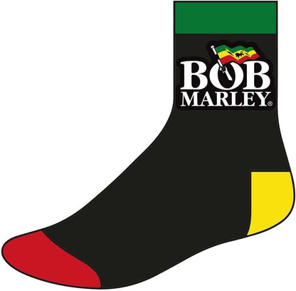 Bob Marley Men's Logo (Size 8-12) Socks