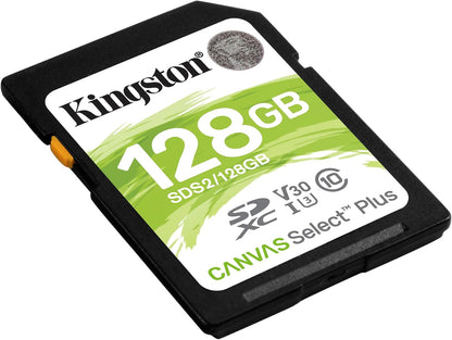 Kingston Canvas Select Plus SD - SDS2/128GB Classe 10 UHS-I