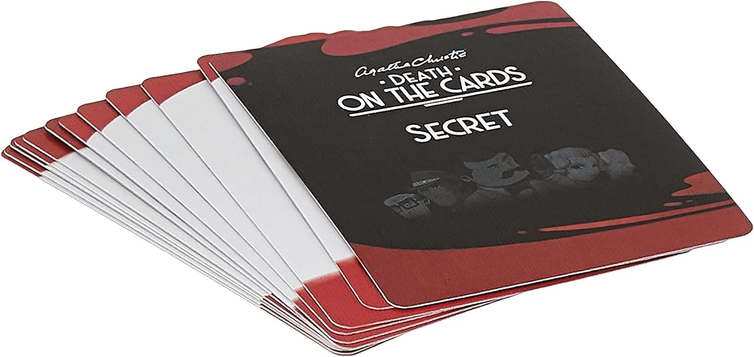 Modiphius MUH051795 Agatha Christie Death on The Cards, Mixed Colours