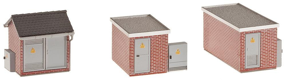 Faller 120239-3 trafostations baksteen