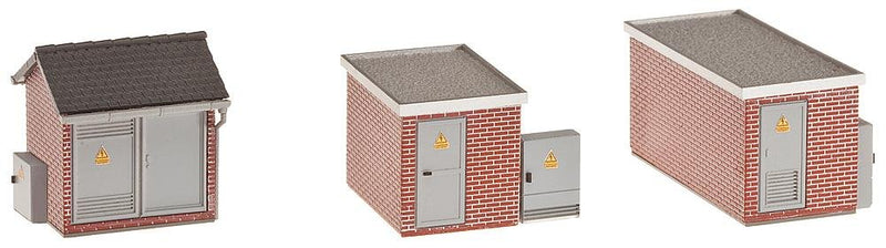 Faller 120239-3 trafostations baksteen
