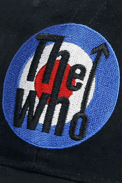 The Who Target & Leap - Baseball Cap Cap Black-Grey