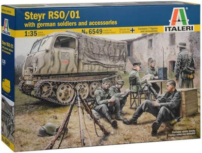 Italeri Steyr RSO/01 W/Germ. Soldiers + Access