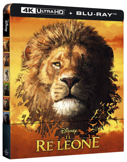 Il Re Leone (Live Action) (Steelbook) (Blu-Ray 4K Ultra-HD+Blu-Ray)