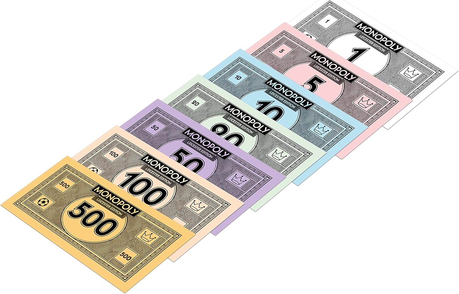 Winning Moves Leicester Monopoly Board Game, Advance to Victoria Park, Jubilee Square and the National Space Centre and trade your way to success, 2–6 players makes a great gift for ages 8 plus