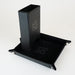 Fold Up Leather Dice Tower: Black