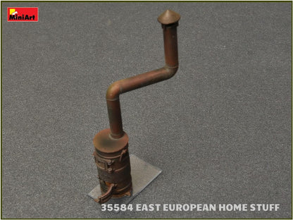 Miniart MIN35584 East European Home Stuff Model Kit, Various, Mittel
