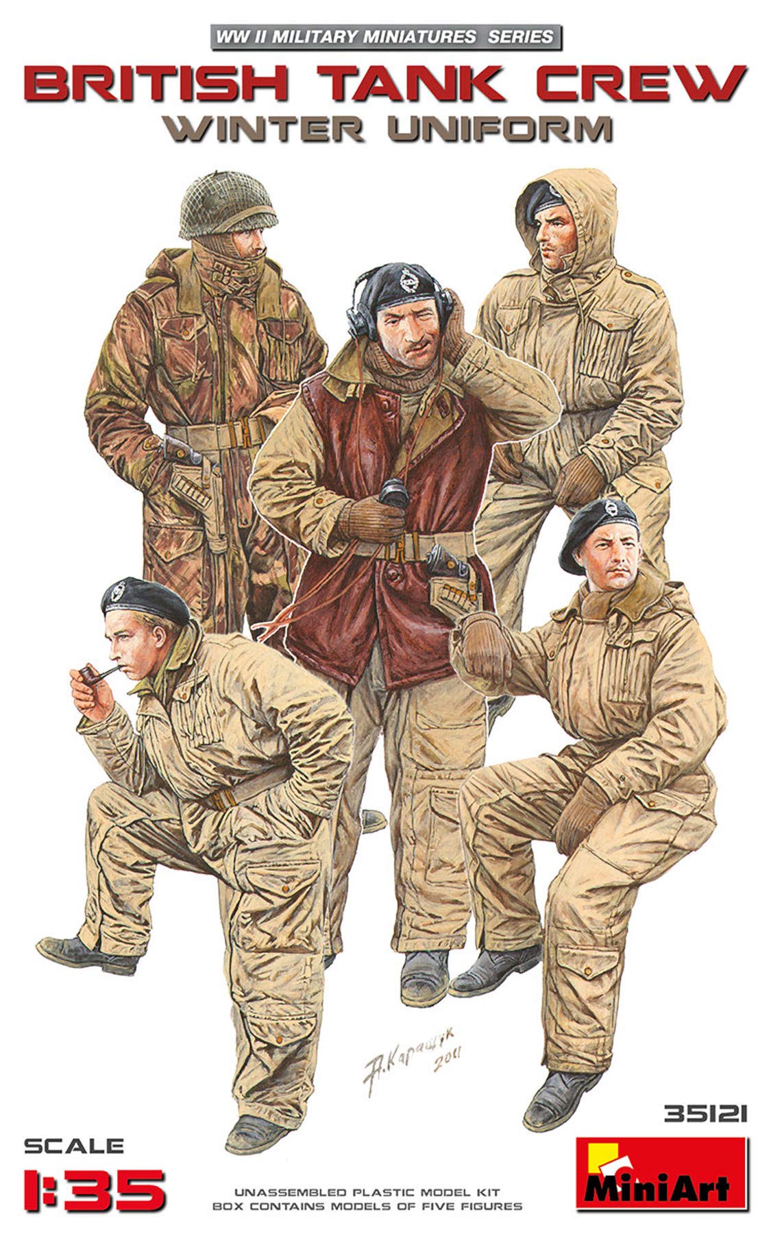 MiniArt - British Tank Crew Winter Uniform