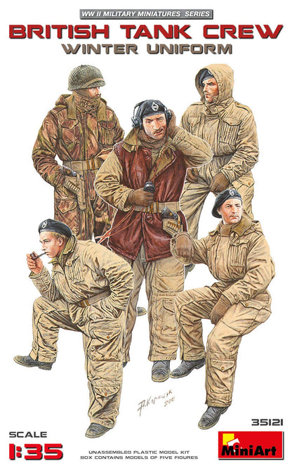MiniArt - British Tank Crew Winter Uniform