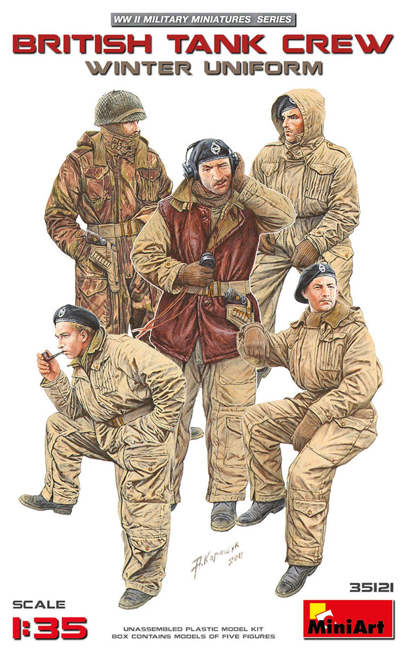 MiniArt - British Tank Crew Winter Uniform