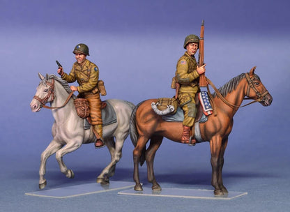 Miniart MIN35151 U.S.Horsemen, Normandy 1944 Model Kit, Various, Mittel