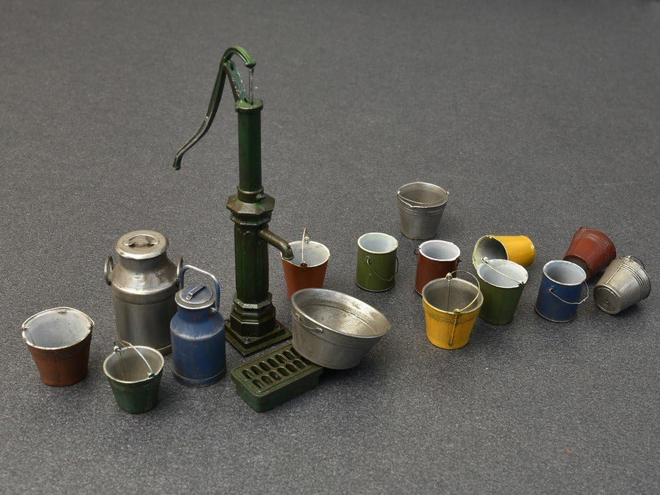 Miniart MIN35578 Water Pump Set Model Kit, Various, Mittel