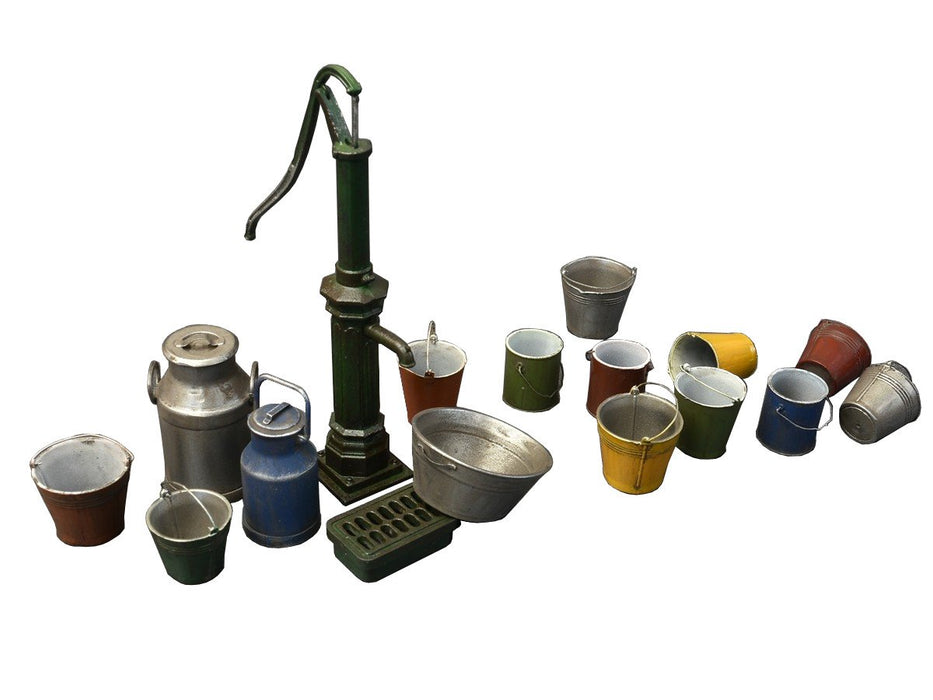 Miniart MIN35578 Water Pump Set Model Kit, Various, Mittel