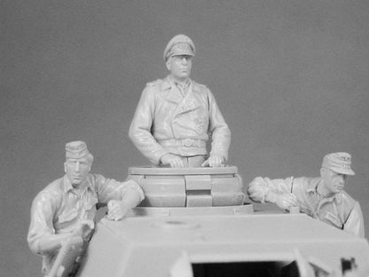 Miniart MIN35283 German Tank Crew. Special Edition Model Kit, Various, Mittel