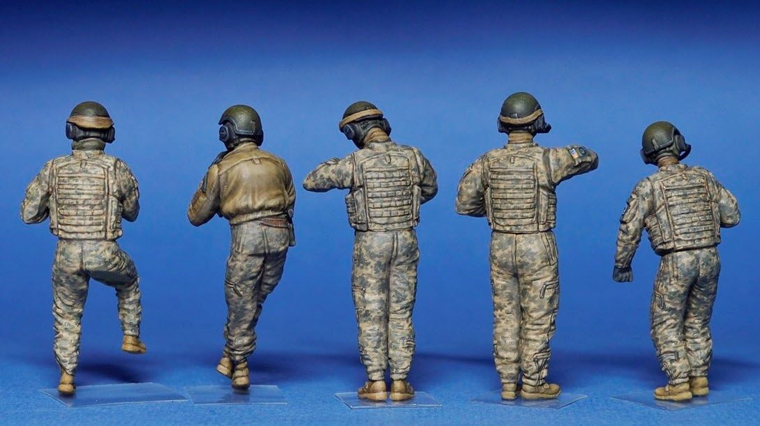 Miniart MIN37005 U.S. Tank Crew Model Kit, Various, Mittel