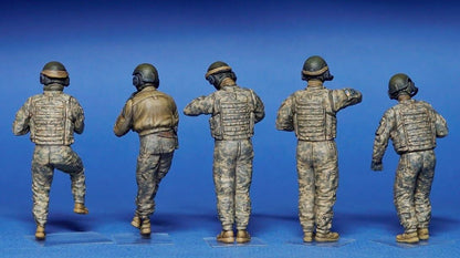 Miniart MIN37005 U.S. Tank Crew Model Kit, Various, Mittel