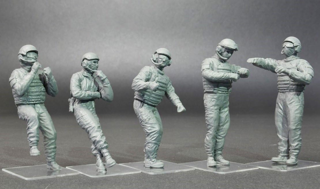 Miniart MIN37005 U.S. Tank Crew Model Kit, Various, Mittel