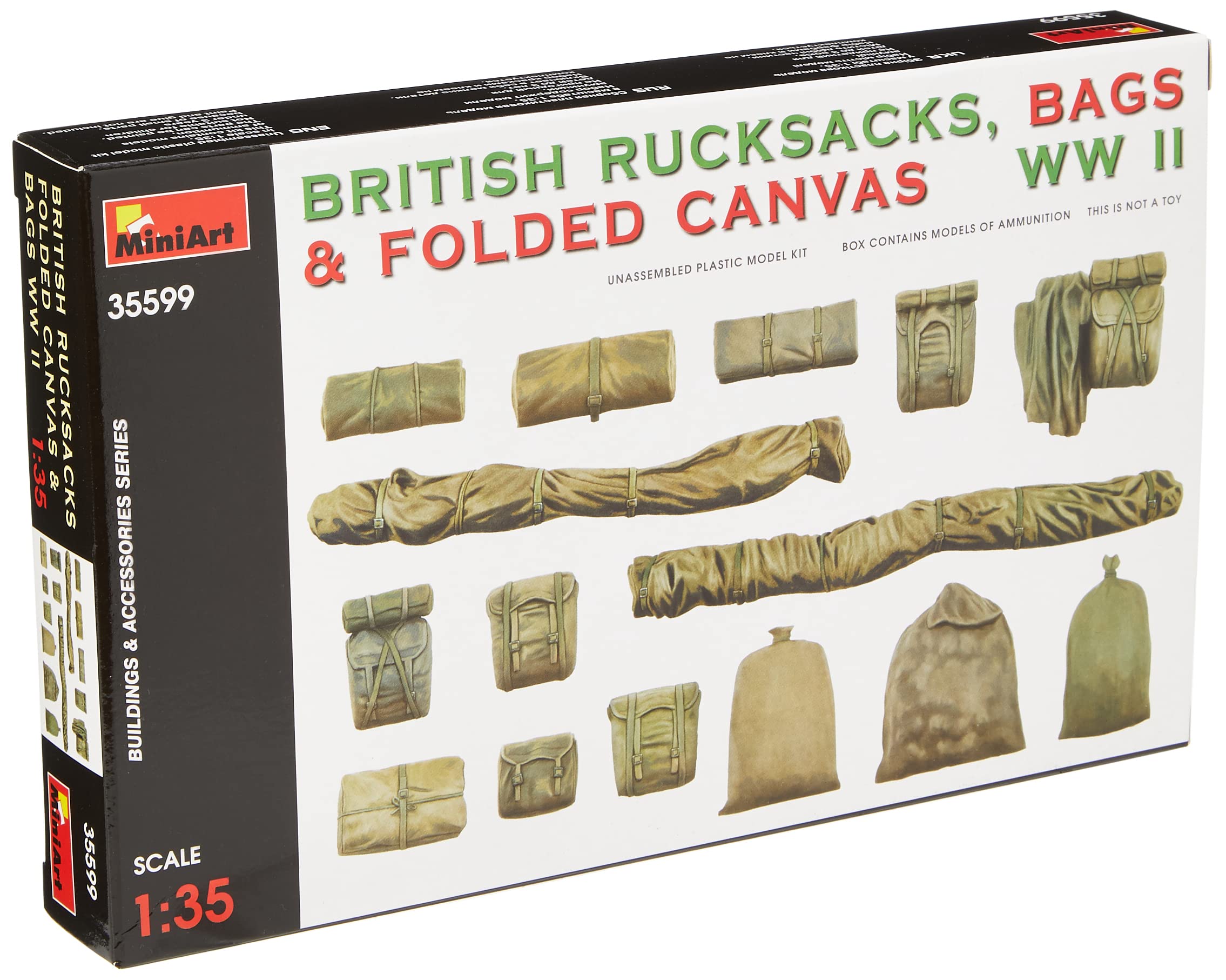 Miniart MIN35599 Plastic Model kit, Various