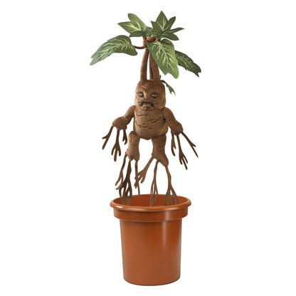 The Noble Collection Harry Potter Mandrake Interactive Plush with Pot - Officially Licensed 10in (30cm) Electronic Plush Toy Dolls Gifts