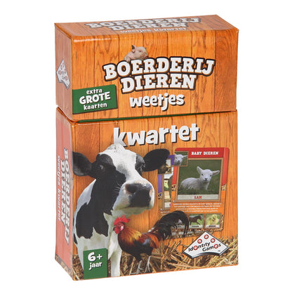 Identity Games kwartet Boerderijdieren