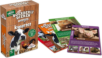 Identity Games kwartet Boerderijdieren