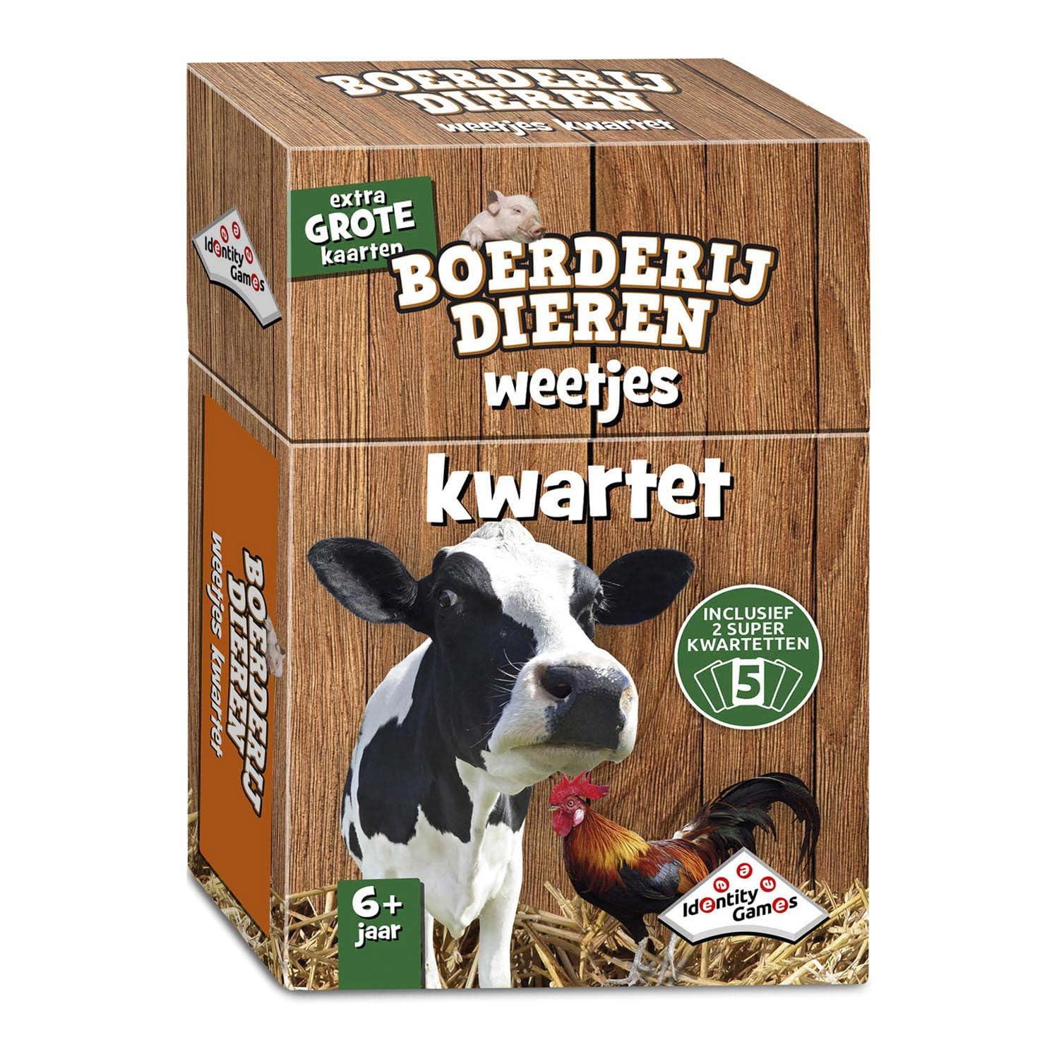 Identity Games kwartet Boerderijdieren