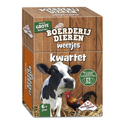 Identity Games kwartet Boerderijdieren