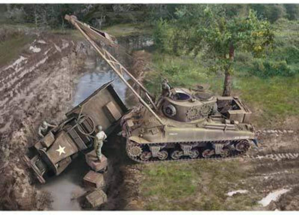 Italeri-M32 1:35 M32 Recovery Vehicle, Color Not inquired, Mittel (6547