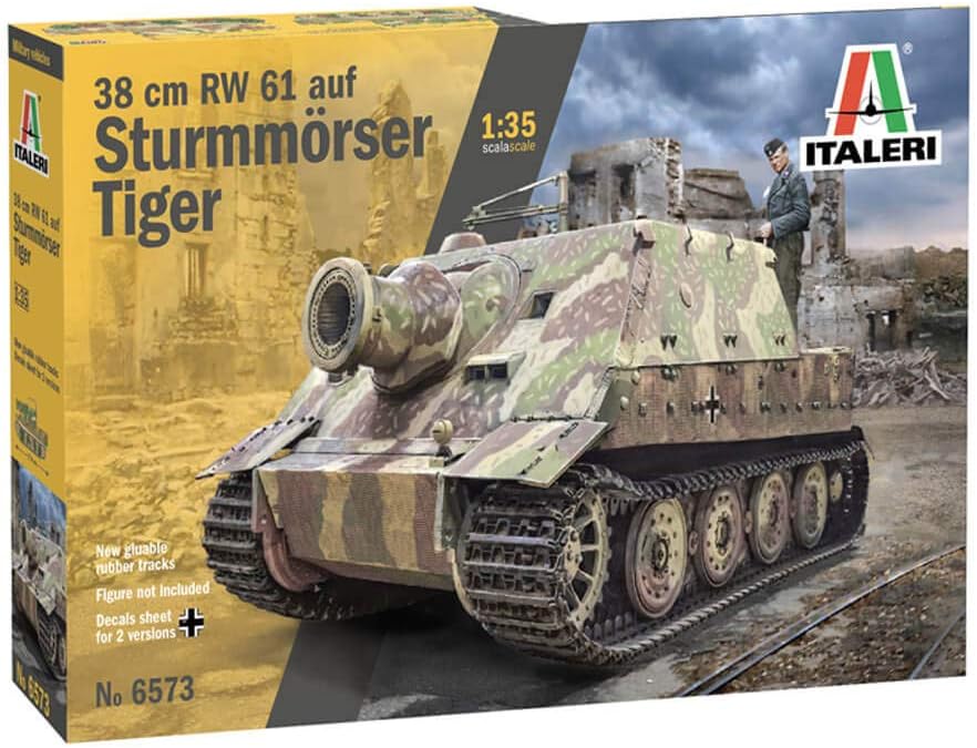 Italeri ITA6573 1:35 38cm RW 61 auf Sturmmorser Tiger