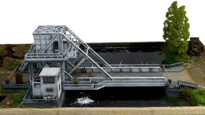 Italeri 6194 – 1:72 Battle Set Pegasus Bridge, Building, Stand Model Making, Crafts, Hobby, Gluing, Plastic Kit, Unvarnished