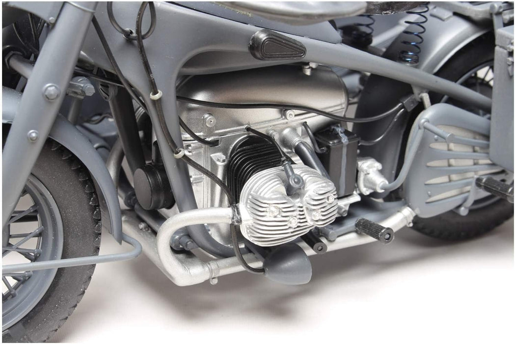 Italeri 7406 510007406 – 1:9 Zündapp KS 750 Building, Stand Model Making, Crafts, Hobby, Gluing, Plastic Kit, Unvarnished