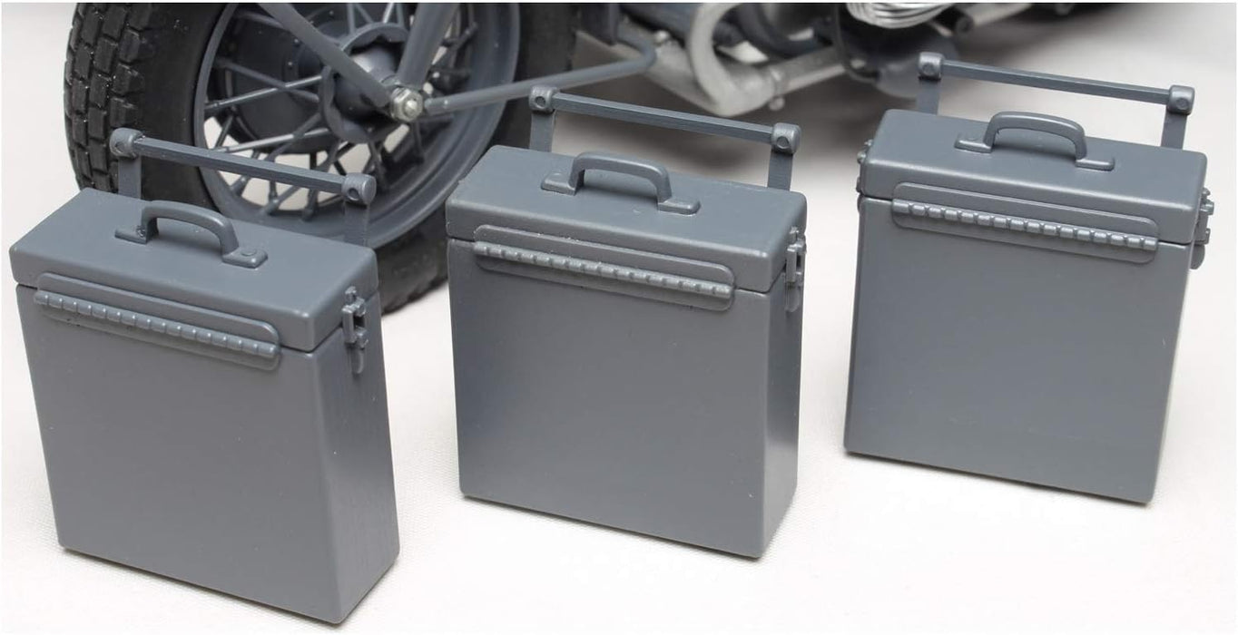 Italeri 7406 510007406 – 1:9 Zündapp KS 750 Building, Stand Model Making, Crafts, Hobby, Gluing, Plastic Kit, Unvarnished