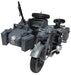 Italeri 7406 510007406 – 1:9 Zündapp KS 750 Building, Stand Model Making, Crafts, Hobby, Gluing, Plastic Kit, Unvarnished