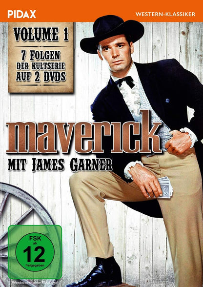 Maverick, Vol. 1 / Sieben Folgen der legendären Westernserie mit James Garner (Pidax Western-Klassiker)