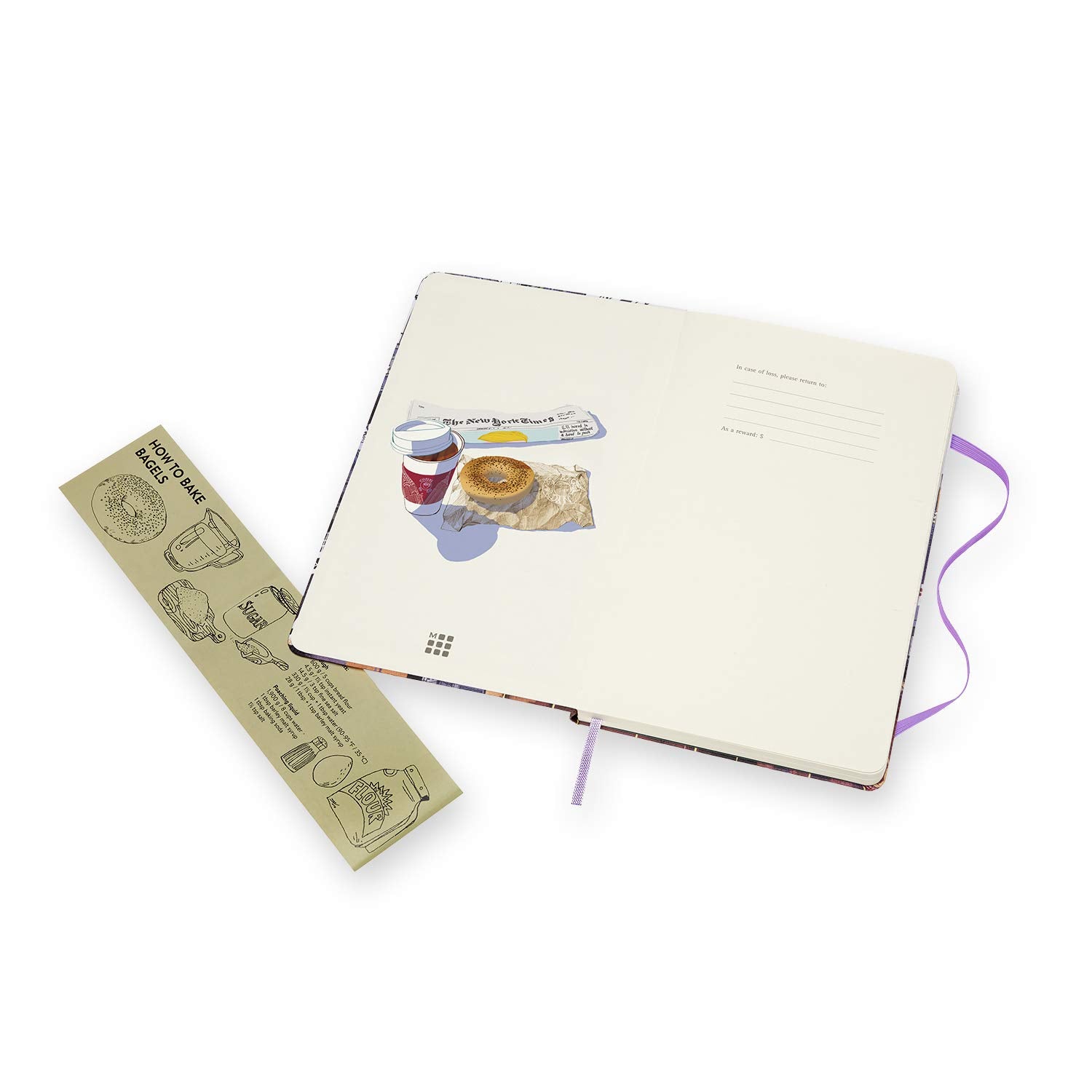 Moleskine I Am New York Notebook Large Ruled Lined White Hardcover (5 x 8.25) 240 Pages