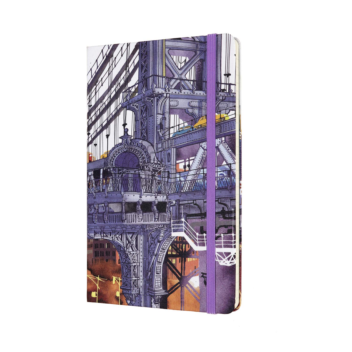 Moleskine I Am New York Notebook Large Ruled Lined White Hardcover (5 x 8.25) 240 Pages
