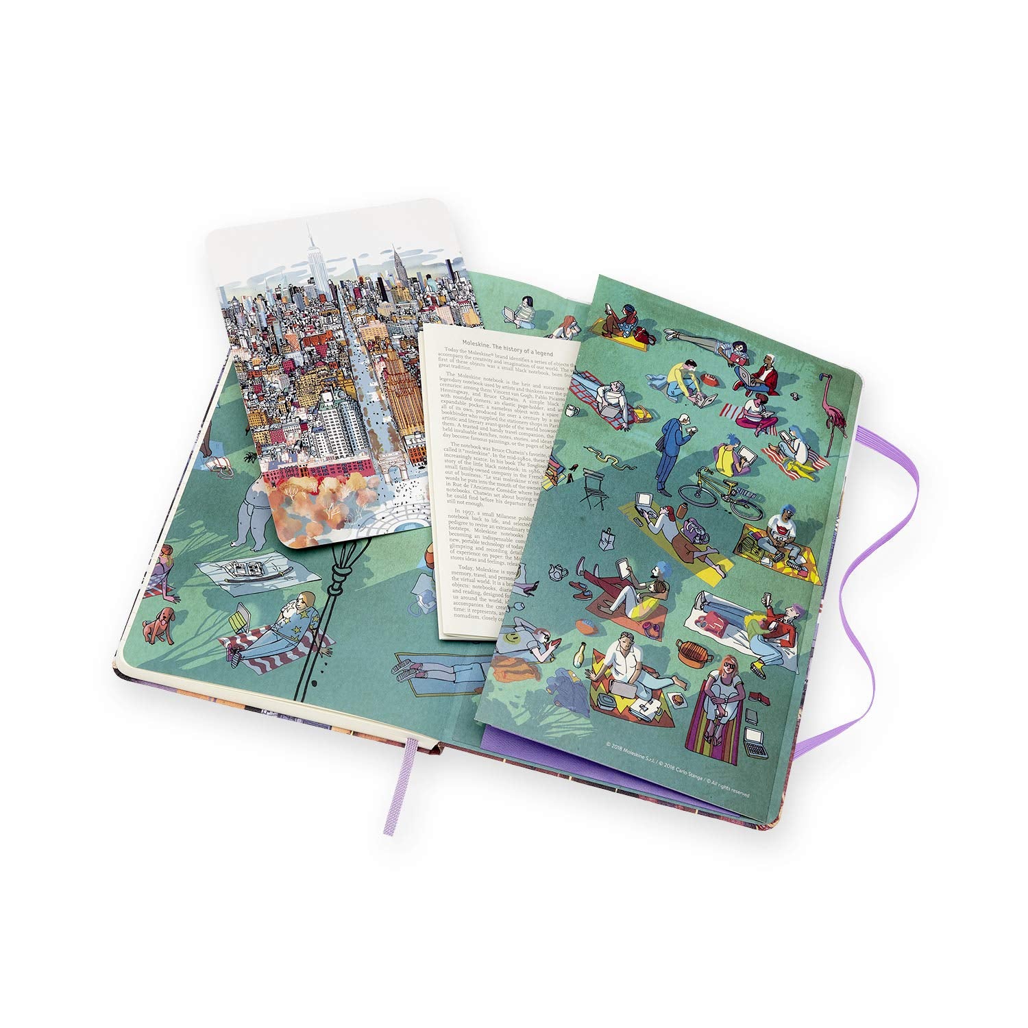 Moleskine I Am New York Notebook Large Ruled Lined White Hardcover (5 x 8.25) 240 Pages