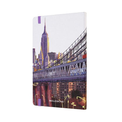 Moleskine I Am New York Notebook Large Ruled Lined White Hardcover (5 x 8.25) 240 Pages
