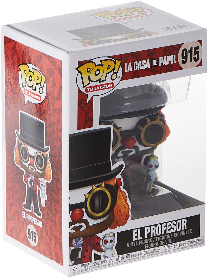 Funko POP! TV: La Casa De Papel - Professor - Money Heist - Collectable Vinyl Figure - Gift Idea - Official Merchandise - Toys for Kids & Adults - TV Fans - Model Figure for Collectors and Display