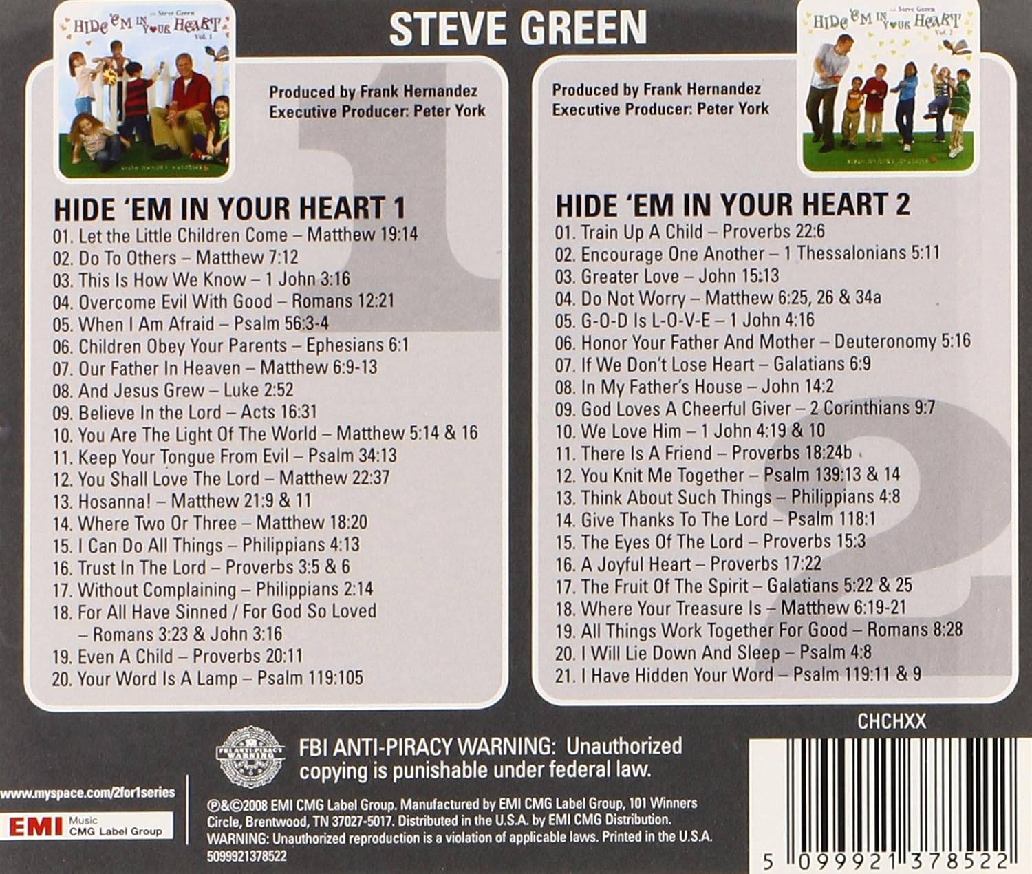 2 For 1 - Hide 'Em In Your Heart 1