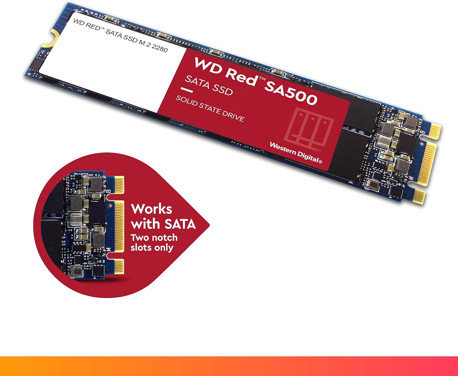 WD Red 1 TB NAS SSD M.2 SATA